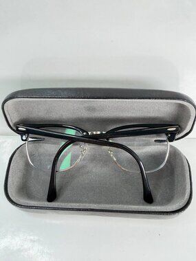 Ray-Ban RB5154 Eyeglasses – Classic Half-Rim Style – With Hard Case